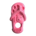 thumbnail image 3 of Juguetes masticables para perros, regalo de cumpleaños, divertido para masticar y aburrir, juguete interactivo para perros para correr. Rosa roja, 3 of 9