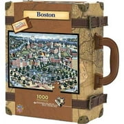 MasterPieces Puzzle Explore America Boston Suitcase Puzzle