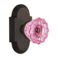 thumbnail image 5 of Nostalgic Warehouse Cotcrp_Prv_234_Nk Cottage Solid Brass Rose Privacy Door Knob Set -, 5 of 7