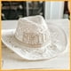 thumbnail image 1 of Sombrero de mujer occidental Accesorios de ropa de disfraces Sombrero para Sombreros a para adulto despedida de , Novia Hugo Sombrero de vaquero, 1 of 10