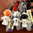 thumbnail image 2 of Coofit Handbag Keyring Fashion Cute Cartoon Spaceman Bag Charm Backpack Keychain, 2 of 6