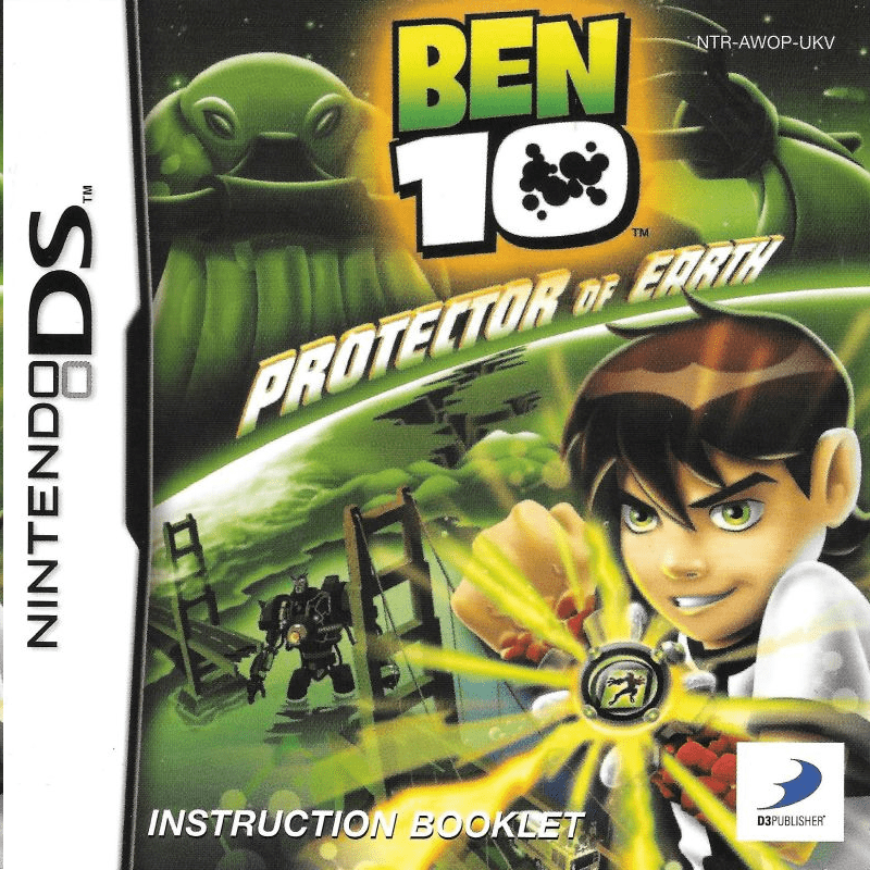 Uhøfligt Efternavn Onset Ben 10: Protector of Earth - Nintendo Ds (Used) CO Cartridge Only -  Walmart.com