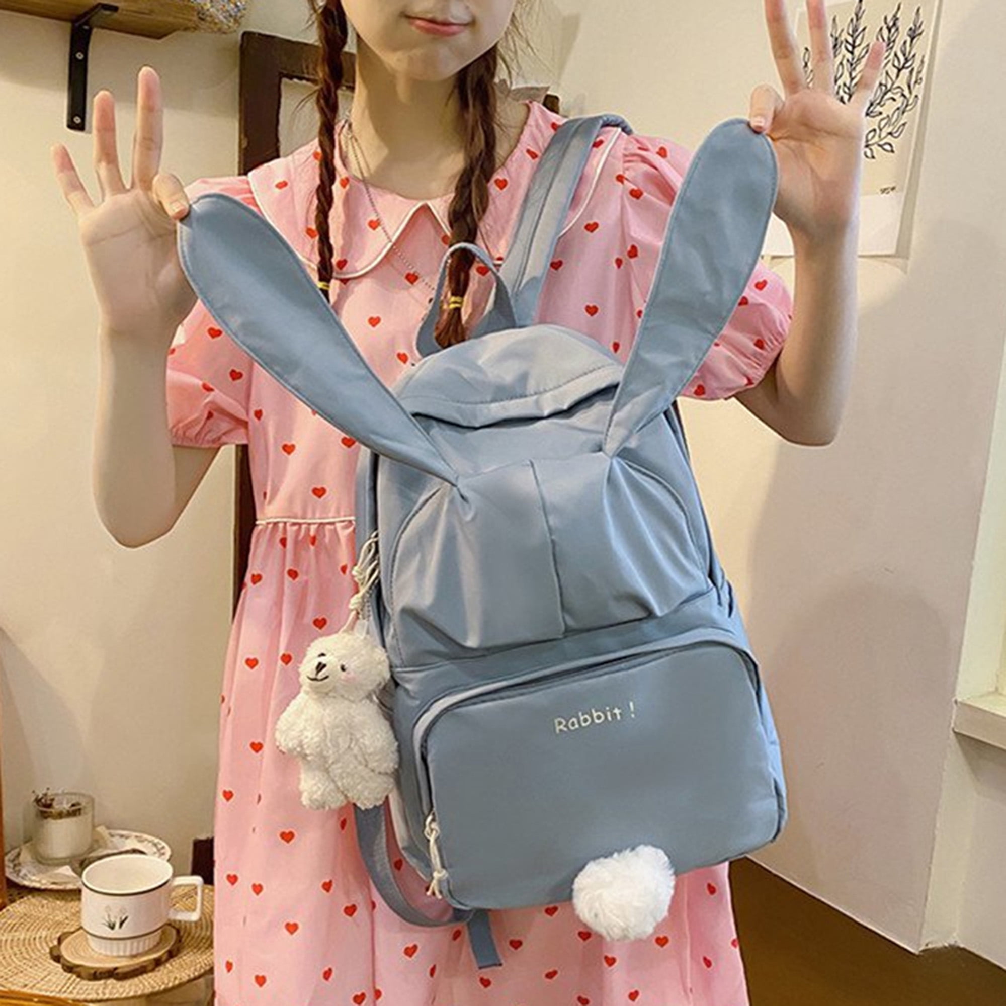 Whimsical Bunny Rabbit Backpack – MyLittlePineapple