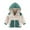 White, variant on Kiijoy Infant Boys Fleece Sherpa Hooded Coat Zip Up Winter Jacket Soft Cozy Outerwear