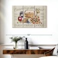 thumbnail image 3 of Elephant Stock Homemade Happiness I Wall Sign Wall Art - Horizontal Multi Panel Canvas - Dining Room Wall Decor - Wall Signs Multi Panel - Gray And Green Decor By Silvia Vassileva - 38" x 24", 3 of 8