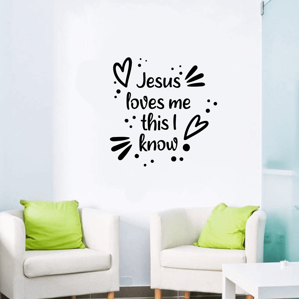 Jesus Loves Me Wall Art