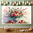 thumbnail image 3 of Flower Arrangement Backdrop Banner for Event Decoration Wedding Photography Studio Floral Display Photo Booth Background Scenic Art Show Booth, 3 of 4
