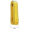 thumbnail image 4 of Tape Measure Durable Soft 3 Meter 300 cm Sewing Tailor Tape Body Measuring Measure Ruler Dressmaking Clothing Tailoring Ruler Sewing Ruler Ruler (Color : Yellow), 4 of 4