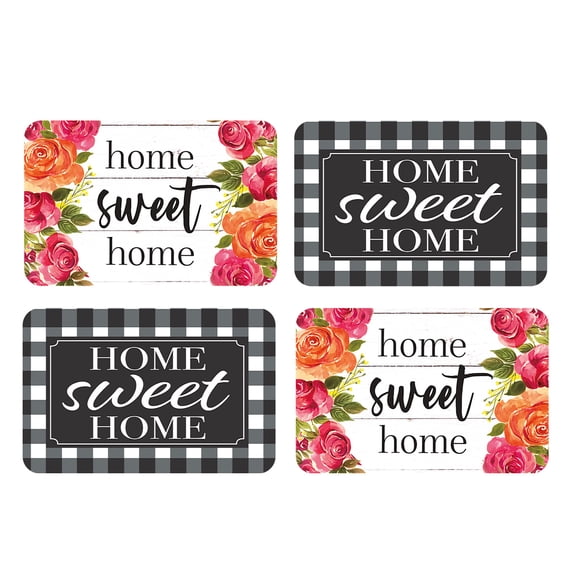 Briarwood Lane Everday Double Sided Placemat (4-pack) 17x11.25 Home Sweet Home For Everday Placemat