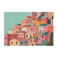 thumbnail image 7 of Yayeee Bath Rug for Bathroom Floor Non Slip Rectangle Fluffy Soft Absorbent Mat, 16"x24", Cityscape Painting, 7 of 7