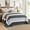Brown & Navy & Gray, variant on DDUOXIN Oversized California King Bedspread, 120 X 120 Cal King Comforter, 100% Cotton Patchwork Plaid Quilt, Lightweight Reversible Farmhouse Coverlet Bedding Set, 3 - Piece for All Season