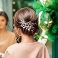 thumbnail image 2 of Elegant Hair Pins for Bridal and Western Couture Statement Barrettes for Weddings and Photoshoots,2.36×2.52inch,White, 2 of 9