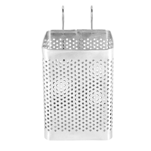 Soporte para Palillos de Acero Inoxidable Cubiertos Colgantes Cesta Secado Escurridor Vajilla con Utensilio Cocina (B)