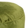 thumbnail image 5 of GDF Studio Bleckley Modern Velveteen Cylinder Pouf, Sage Green, 5 of 7