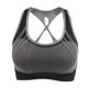 thumbnail image 5 of Deportivo de Mujeres Hugo Acolchado de Nylon Gris S Sujetador deportivo, 5 of 8