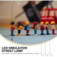 thumbnail image 3 of YISITIAN 3 Pcs Lampe de Rue Simulée Miniature Lampe de Rue Jouet Mini Lampe de Scène Décor de Lumière de Rue Décoration de Maison de Jeu Modèle de Lumière Led Modèle CJ919-77283, 3 of 9
