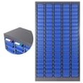 thumbnail image 7 of 100 Slot Parts Cabinet, Plastic Drawers with Steel Frame, 25.8x8.66x46 Inch Small Parts Storage for Workshop, Lab, Warehouse, 7 of 7