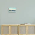 thumbnail image 2 of Stupell Industries Serene Summer Sailboat Drifting Ocean Hills Design Paintings Unframed Art Print Wall Art, 19x13, by Denise Brown, 2 of 5