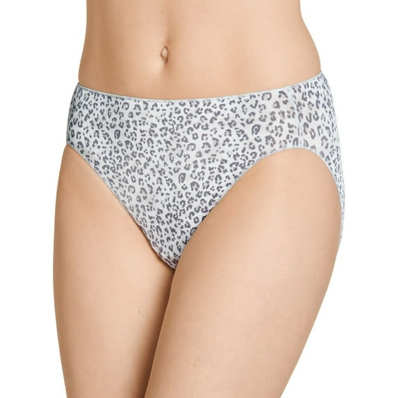 Jockey No Panty Line Promise Bikini Panty 1370 Snow Leopard