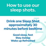 Dream Water Beauty Sleep Aid Drink Supplement; Melatonin 5mg, GABA, 5-HTP, plus Biotin for healthy skin, hair and nails; 2.5 oz liquid sleep shots, Zen Tonic 24-Count