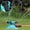 @001-Blue, variant on YiJuHui 360 Rotating Sprinkler for Large Area, Automatic Garden Water Sprinkler with 2 Spray Modes, Adjustable Lawn Sprinkler for Yard Irrigation System, Outdoor Water Play Sprinkler