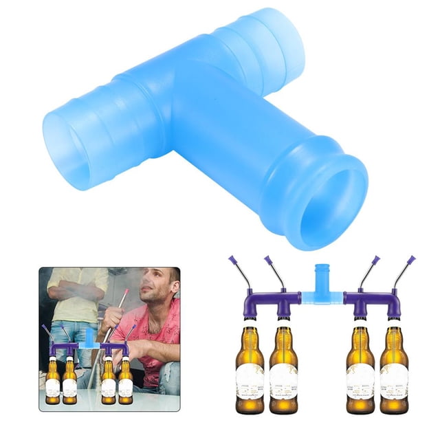 Botella De Cerveza Doble, Biela, Bebedero, Botella De Cerveza, Embudo, Biela, Cerveza, Accesorios, Fiestas Minnieouse HA018134-00