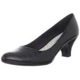 thumbnail image 2 of Easy Street Escarpin Fabuleux pour Femmes, Noir Croco, 5 m US, 2 of 3