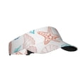 thumbnail image 2 of Gaeub Colorful Seashells1 Sun Visor Hats with Empty Top and Adjustable, UV Protection for Golf Tennis Cycling Running, 2 of 8