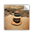 thumbnail image 2 of ArtWall Kevin Calkins "Balance on the Beach" Art Appeals Removable Wall Art, 2 of 2