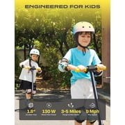 Aigo HappyRoll Kids Electric Scooter E3，Dual, Solid tires，toddler electric scooter，easy roller scooter
