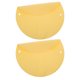 thumbnail image 5 of GOOHOCHY 2 piezas de bate para torno de cerámica: almohadilla para recortar arcilla de cerámica, paño absorbente redondo de doble orificio reutilizable para torno de cerámica y arcilla., 5 of 8