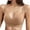 Khaki, variant on HCURIBAD Wireless Bras, Women Wirefree Bras for Women Full Coverage No Underwire Everyday Bras Comfortable Wireless Padded Bras, Push up Bra, Backless Bra, Bras for Women Black L