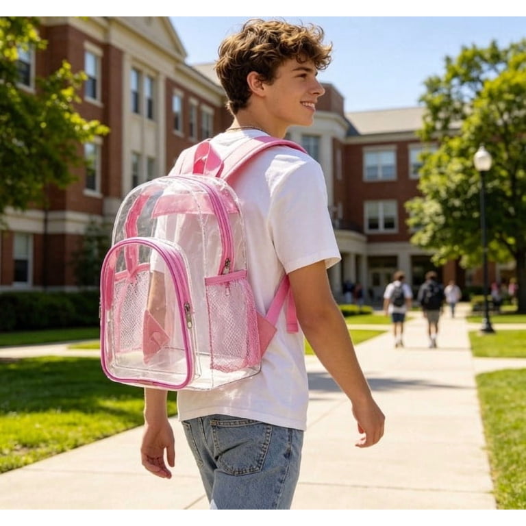 clear vinyl mini backpack USPECLARE Stadium Approved for Little Boys & Girls, Transparent Backpack for Concert, Festival, Sport Events Our Clear collection lets you see all your stuff from the outside MOAOASPER Mini Clear Vinyl Backpack,