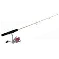 thumbnail image 2 of Shakespeare Lady Glacier Ice Fishing Rod and Spinning Reel Combo, 2 of 2