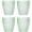 Emerald, variant on 7oz Acrylic Drinking Glasses, 4Pcs Reusable Tumblers Drinkware Unbreakable Water Glasses Cups Stackable & Dishwasher Safe for Home Outdoors Restaurant, Emerald