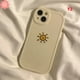 thumbnail image 1 of Funda De Pareja Samsung A14 A12 A04s A52 A53 A50 A04E A22 A50s A03s A04 A73 A23 A13 A71 A30s A32 A11 A20s A72 A31 A10s A20 A03 A02s A21s A52s A51 A33 Sun Moon Color Sólido Cubierta Suave Gao Jiahui unisex, 1 of 2