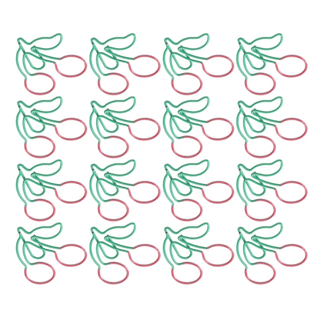 Fruit Shaped Paper Clips, Not Easy To Rust Paper Clips, Practical Fruit Pin, for Bookmarks File Classification