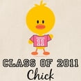 thumbnail image 4 of CafePress - Senior 2011 Chick Tote Bag - Unisex Canvas Tote Bag, Beige, 1-Piece, 4 of 9