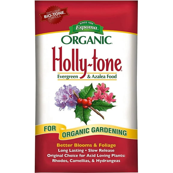 MianAo Holly-tone Organic Plant Food - 4-3-4 NPK, Acid-Loving Plants - 36 lbs