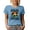 Baby Blue, variant on Enjoy the Summer, California Super Surfer, Surfing Enthusiast or Lover, Tan T-Shirt, Medium