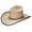 Verde, variant on RESISTOL Hicktown - Mexican Palm Straw Cowboy Hat Small Verde
