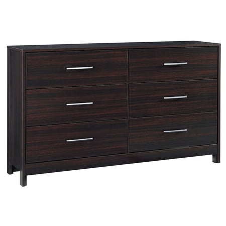 Ashley Furniture Constellations Six Drawer Dresser Black 