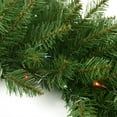 thumbnail image 2 of Pre-Lit Northern Pine Artificial Christmas Wreath - 24-Inch, Multi Color Lights, 2 of 2