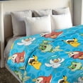 thumbnail image 2 of Pokemon Horizon Pokeballs Twin/Full Silk Touch Blanket for Kids, 62x90 inches, 2 of 8