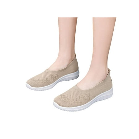 

Kesitin Womens Slip-on Walking Shoes Memory Foam Flat Casual Comfortable Loafers