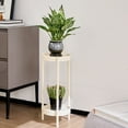 thumbnail image 6 of Hohaski Small Tea Table with Storage, Iron Sofa Side Table, Plastic Corner Shelf, Multi-Layer Flower Display Rack, 6 of 6