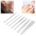thumbnail image 4 of 7pcs Stainless Steel Foot Callus Remover Kit, Quick Clean, Ergonomic Design, No Rust, PU Leather Bag Included, 4 of 8