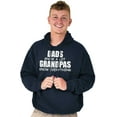 thumbnail image 5 of Dad Knows A lot Grandpa Everything Hoodie Hooded Sweatshirt Men Brisco Brands X, 5 of 6