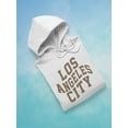thumbnail image 3 of Retro College Los Angeles City Hoodie Men -Image by Shutterstock, Male Small, 3 of 4