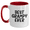 White/Red, variant on Grampy Gifts from Men, Best Grampy Ever Funny Quote, Two Tone Coffee Mug, Perfect for Mother's Day (150-200 characters in total)